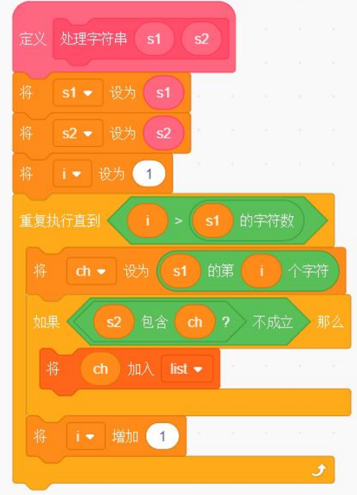 Scratch自定义积木程序截图