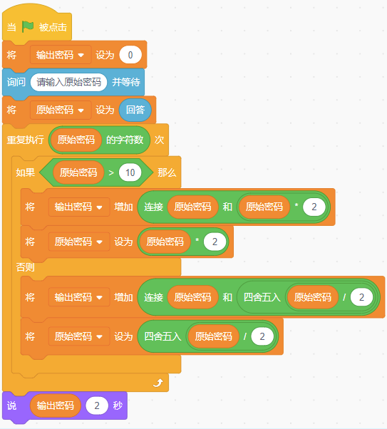 Scratch程序代码块