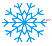雪花图案