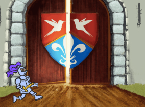 守卫初始位置场景图