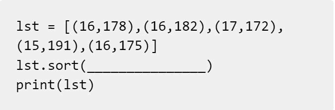 示例列表排序代码