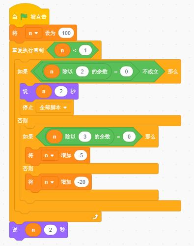 Scratch程序代码