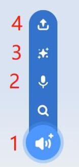 Scratch声音工具栏按钮