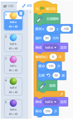 小球造型与程序