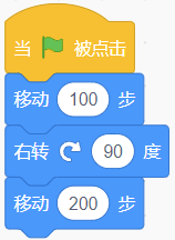 选项C的Scratch程序