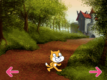 左箭头切换效果