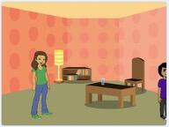 Dani移动至舞台边缘