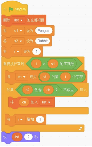 Scratch程序