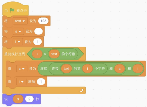 Scratch程序代码块