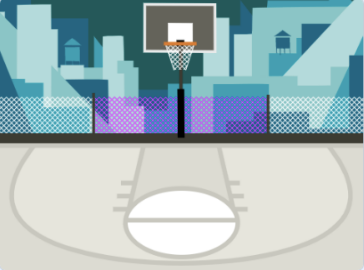 篮球场背景
