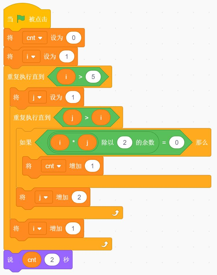 Scratch程序积木