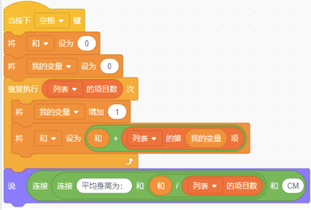 Scratch程序代码