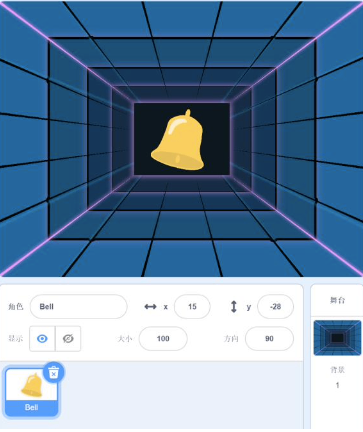 项目角色与舞台界面