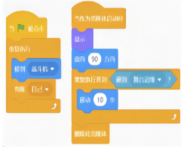 Scratch子弹程序图