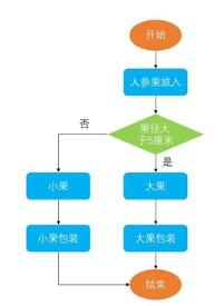 人参果分拣流程图