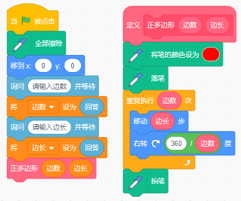 正多边形绘制程序