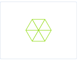 目标正六边形图形