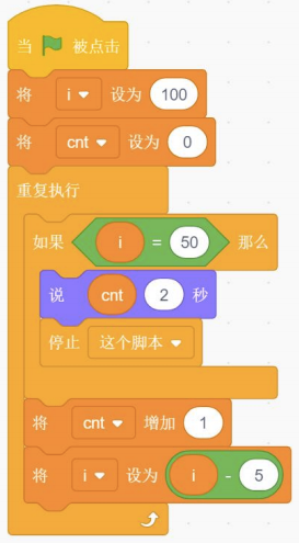 第二组Scratch程序