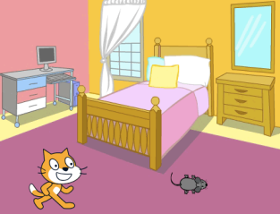 Scratch角色初始位置