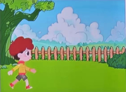 小男孩场景图