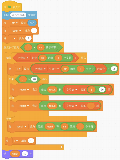 完整Scratch程序截图