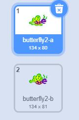 Butterfly2两个造型