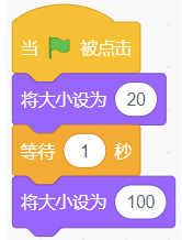 选项C的Scratch程序