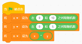 Scratch程序代码块