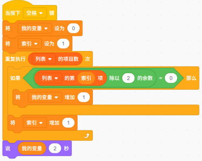 Scratch程序块