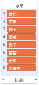 水果列表截图