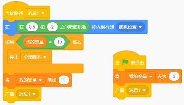 Scratch气球角色程序图