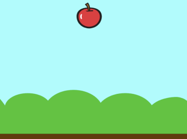 苹果初始位置示意图