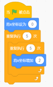Scratch角色x坐标计算程序