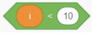 选项C：判断条件i<10
