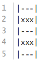 N=5的日字矩阵示例