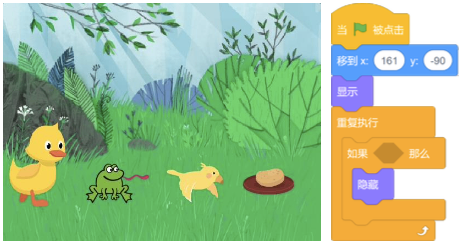 场景与土豆脚本示意图