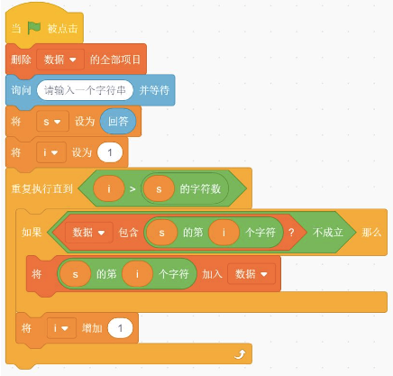 Scratch程序积木图
