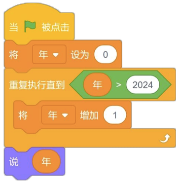 Scratch程序积木代码